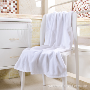 manufacturers selling wholesale 100% cotton spa plain white fancy 21s 70 150cm bath towel